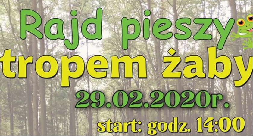 Rajd pieszy tropem żaby