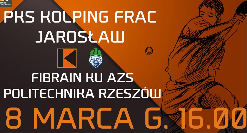 Mecz tenisa stołowego - PKS KOLPING FRAC Jarosław,  FIBRAIN KU AZS Politechnika Rzeszów
