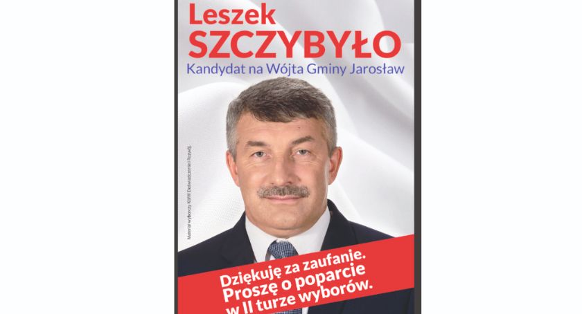 Leszek Szczybyło, kandydat na wójta Gminy Jarosław: Mieszkańcy oczekują zmian 