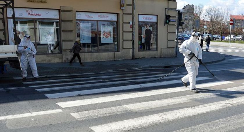 Miasto czeka z dezynfekcją