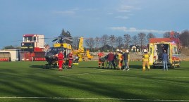 Osiemnastolatek w stanie ciężkim został przetranspor&hellip;