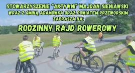 Rodzinny Rajd Rowerowy w Majdanie Sieniawskim 