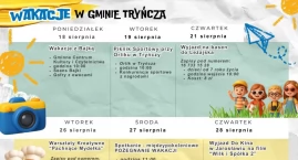 Wakacje w Gminie Tryńcza 
