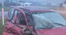 Trzy samochody zderzyły się na  drodze wojewódzkiej …