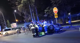Wypadek na skrzyżowaniu ulic: Bandurskiego i Konfede…