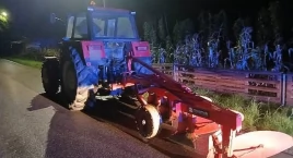 W Węgierce pijany 36-latek kierował ciągnikiem rolni…