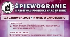 II Festiwal Piosenki Harcerskiej „Śpiewogranie”
