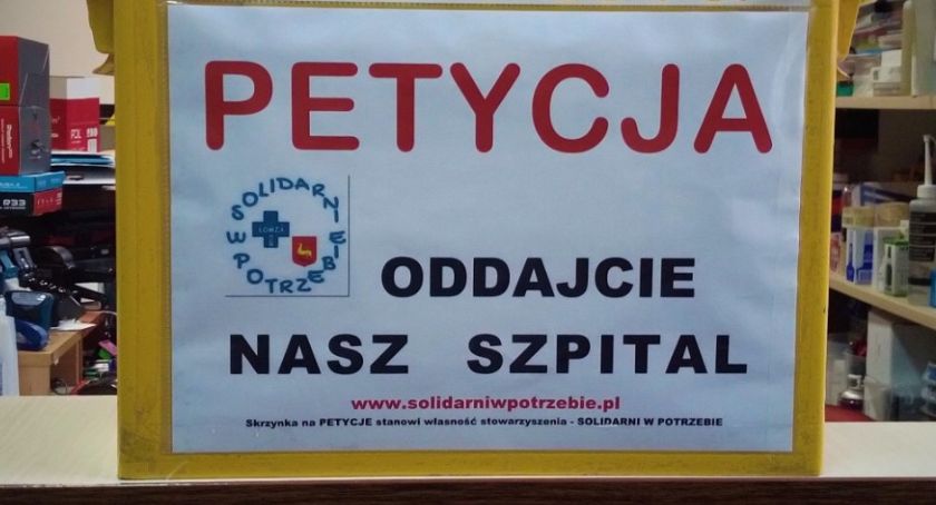 Żółte skrzynki do zbiórki petycji w łomżyńskich sklepach [FOTO]
