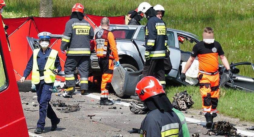 Tragedia na drodze. Wypadek w Budach Czarnockich [FOTO]