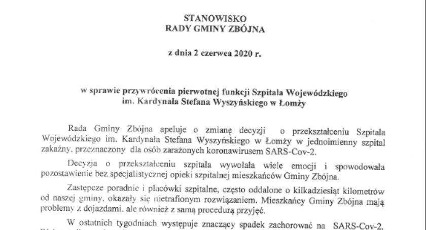 Rada Gminy Zbójna: 