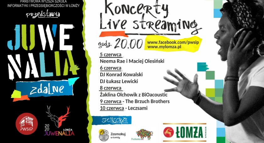 [LIVE] Startują koncerty juwenaliowe. Dziś Neema Rae i Maciej Olesiński.