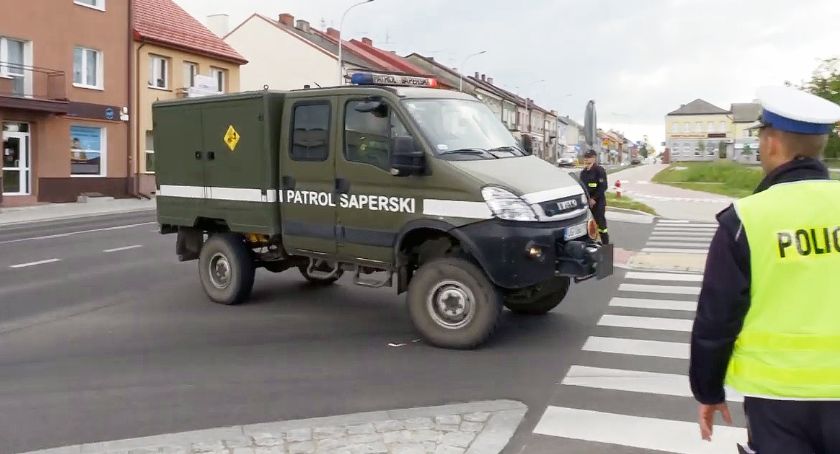 Ewakuacja mieszkańców po znalezieniu niewybuchu w Kolnie [VIDEO]
