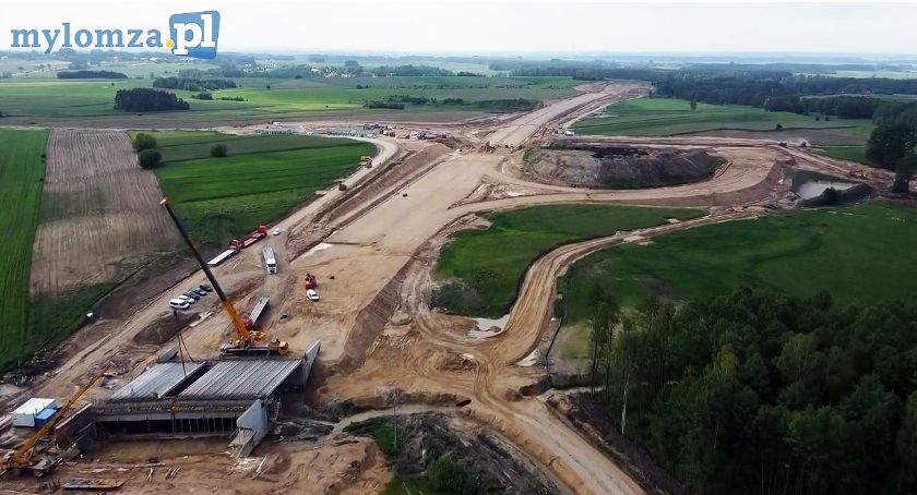 Via Baltica: Jak idą prace w rejonie Kisielnicy? [VIDEO DRON]