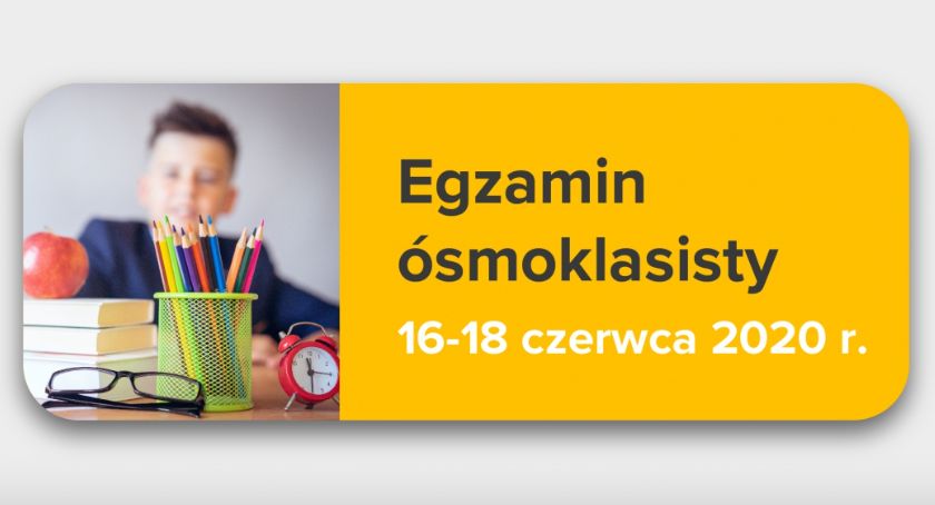 Rozpoczyna się egzamin ósmoklasisty