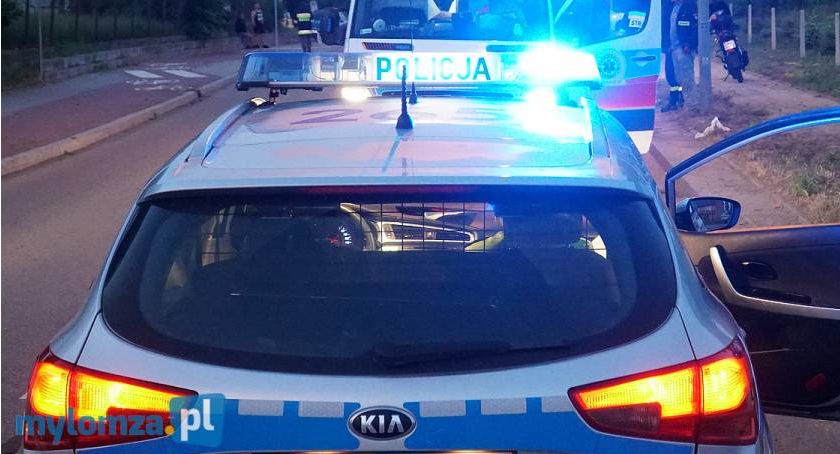 Nietrzeźwy kierowca uderzył w ogrodzenie i odjechał z miejsca zdarzenia