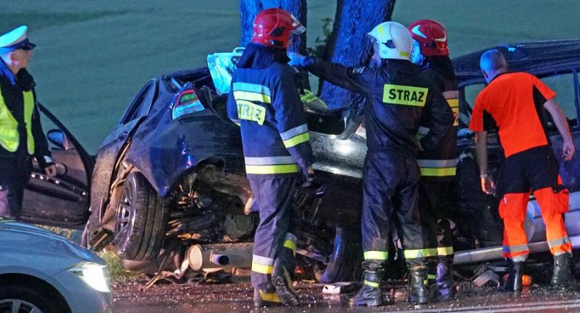 W wypadku na DK64 zginął 23-letni mieszkaniec Łomży