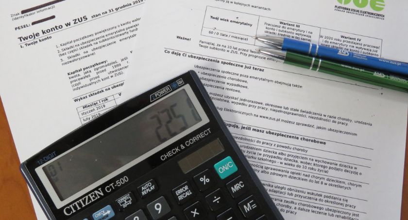 Informacja o stanie konta ubezpieczonego wyłącznie na PUE ZUS
