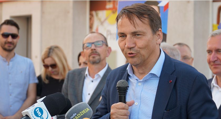Pierwszy raz Sikorskiego w Łomży! [VIDEO i FOTO]