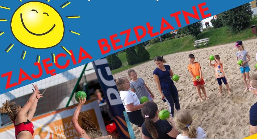 Bezpłatne zajęcia dla dzieci i młodzieży z piłki ręcznej plażowej
