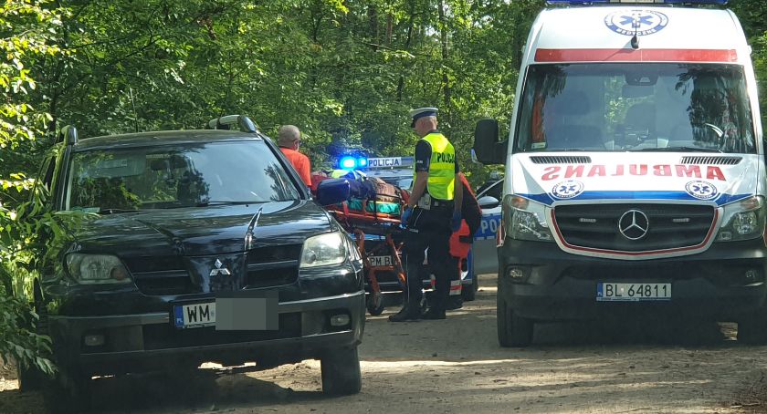Jednaczewo: Potrącenie rowerzysty [FOTO]