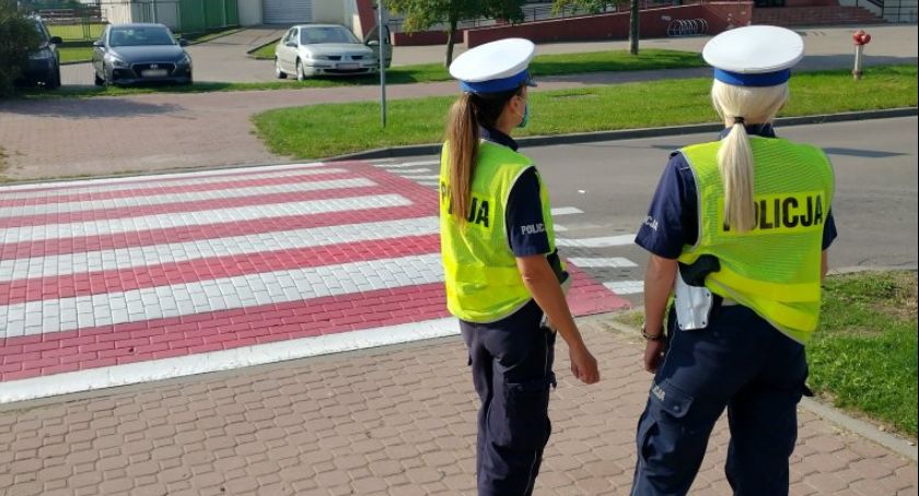 Niechronieni uczestnicy ruchu pod okiem łomżyńskiej policji