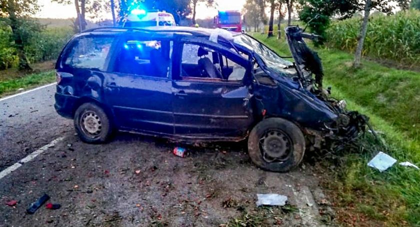 24-letni mieszkaniec powiatu łomżyńskiego zginął na miejscu