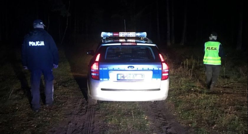Kilka godzin trwały poszukiwania zaginionego grzybiarza z Kolna