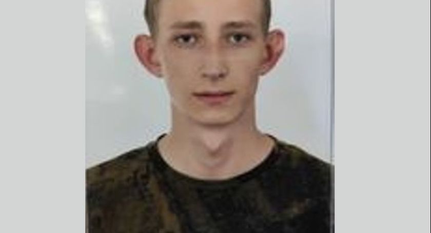 Policjanci szukają 19-letniego Zbigniewa