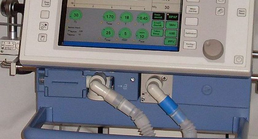 Respiratory od handlarza bronią stoją kilkadziesiąt kilometrów od Łomży
