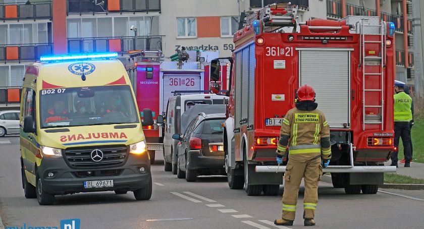 Kraksa na Przykoszarowej [FOTO]