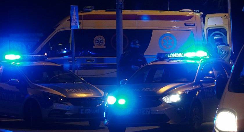 Łomża. 23-latek wypadł z okna