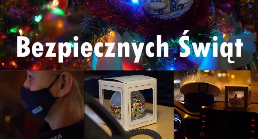 Policjanci życzą bezpiecznych świąt [VIDEO]