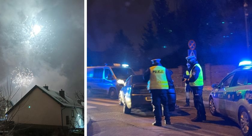 Łomżanie w domach powitali Nowy Rok. Nie wszyscy… [VIDEO i FOTO]