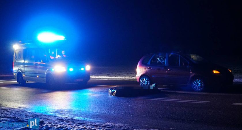 Na drodze do Jeziorka zginął 54-latek. Policja apeluje o noszenie elementów odblaskowych