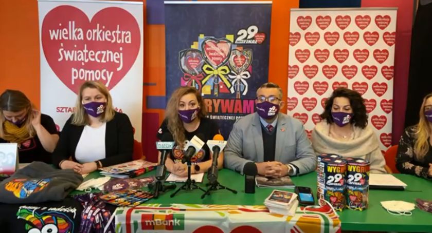 [LIVE] Wielka Orkiestra Świątecznej Pomocy. Konferencja prasowa w Łomży