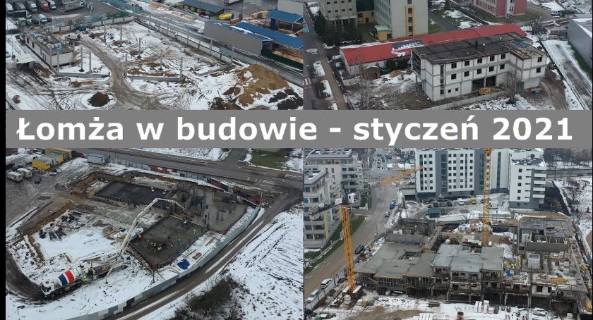 Łomża w budowie. Co się aktualnie buduje w naszym mieście? [VIDEO]