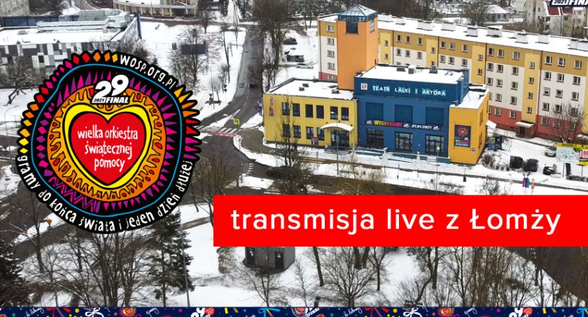 [LIVE] Transmisja z łomżyńskiego 29. Finału Wielkiej Orkiestry Świątecznej Pomocy