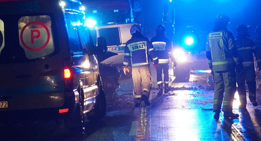 Wypadek w Kisielnicy. Pięć osób w szpitalu [FOTO]
