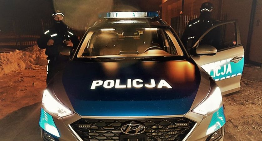 Żona dostała krwotoku! Policyjny pilotaż na DK63