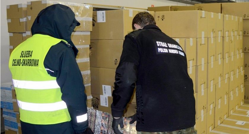 Rekordowy przemyt papierosów udaremniony. W naczepach wykryto ponad 1,8 mln paczek! [FOTO i VIDEO]