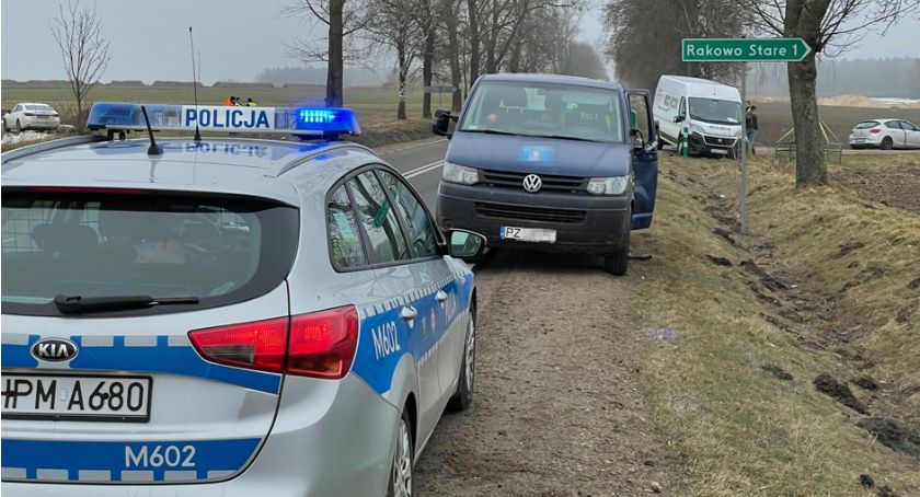 Zderzenie dwóch pojazdów na DK63. Uwaga na utrudnienia [FOTO]