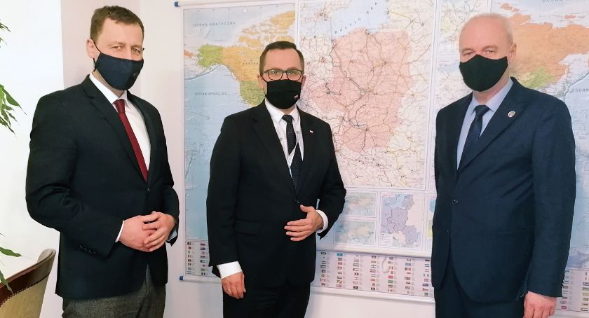 Spotkanie w sprawie budowy linii kolejowej do Łomży