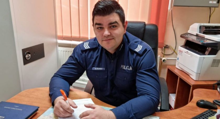 Policjant, strażak, muzyk - dzielnicowy z łomżyńskiej komendy