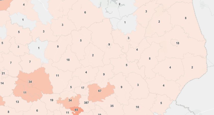 Koronawirus po weekendzie. 7 zakażeń w Łomży i powiecie