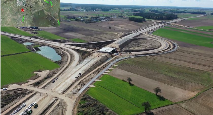 Tak powstaje obwodnica Łomży [DRON]