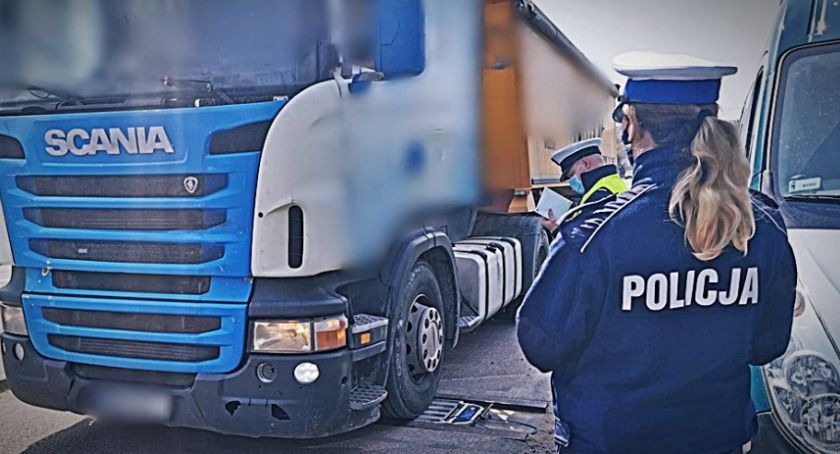 16 skontrolowanych ciężarówek i 14 wykroczeń. Akcja „TONAŻ”