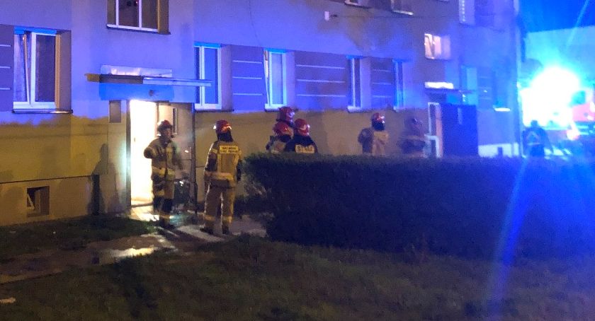Zapaliło się na Spokojnej [FOTO]