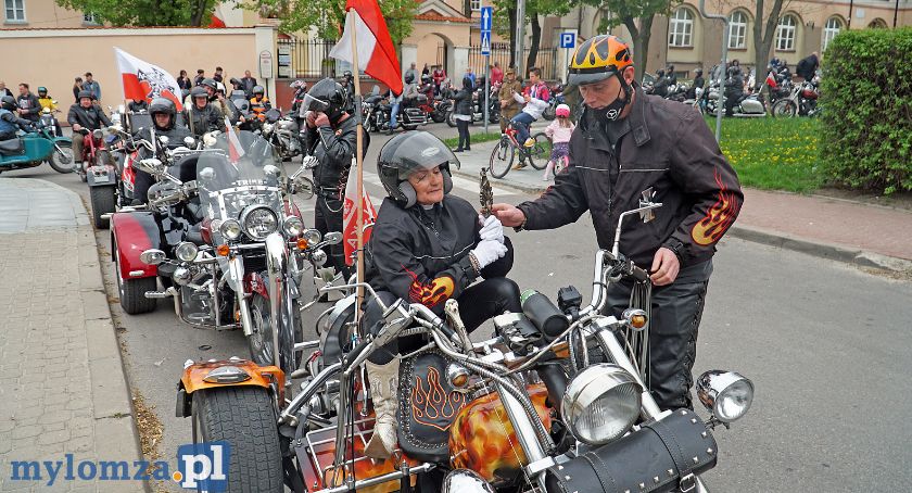 Relikwie św. Andrzeja Boboli i parada motocykli [VIDEO i FOTO]