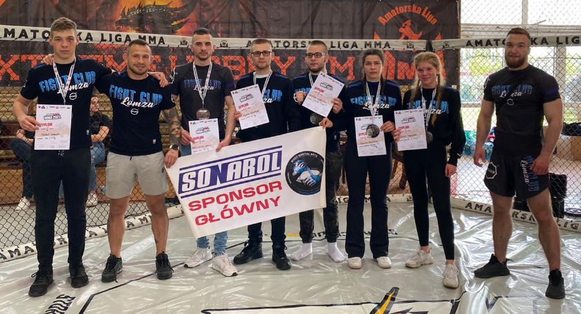 Worek medali zawodników Fight Club Łomża [FOTO]