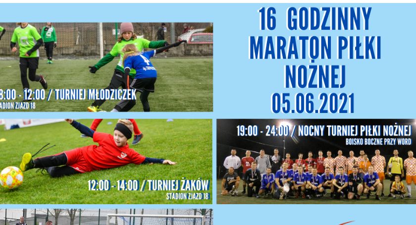 Zbliża się 16-godzinny Maraton Piłki Nożnej